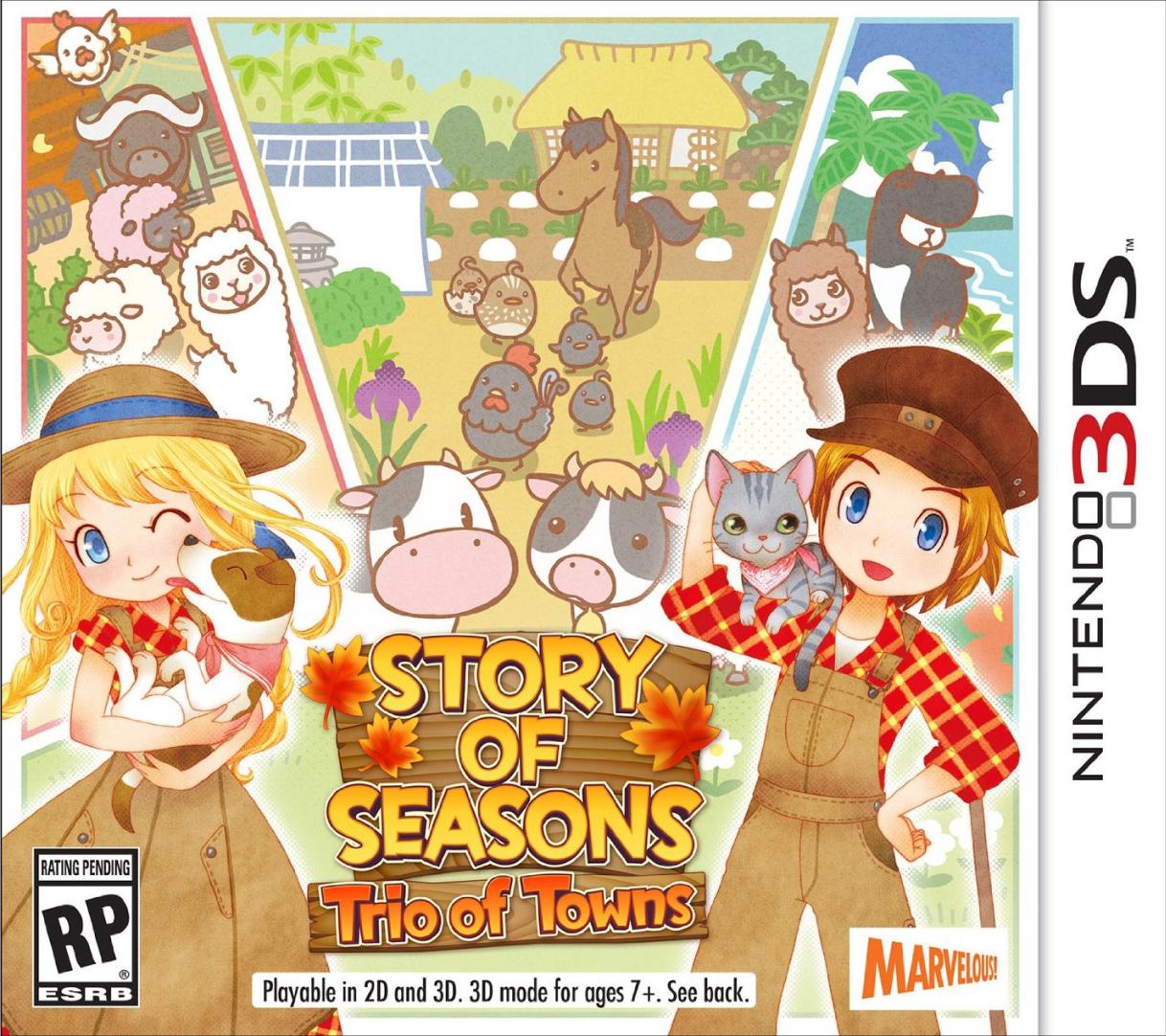 Powersaves Prime for Story of Seasons Trio of Towns