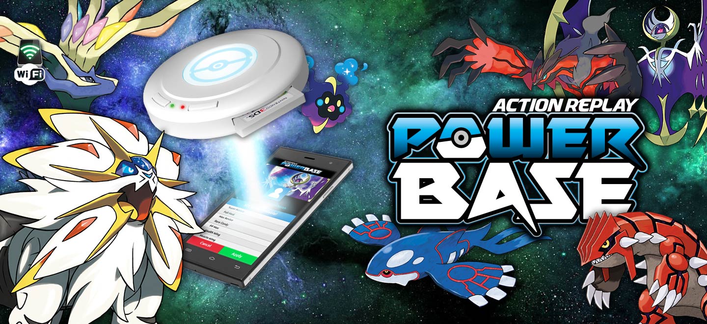 Action Replay PowerBase for Pokémon - Codejunkies