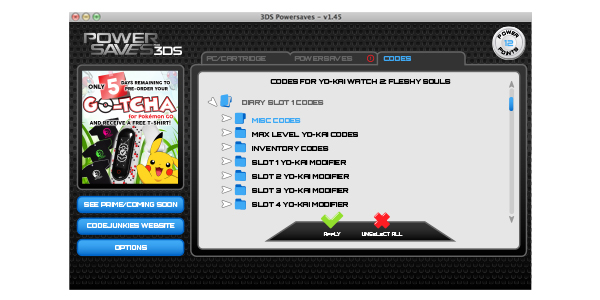 codejunkies 3ds powersaves download
