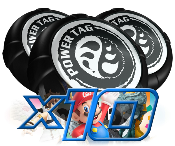 x 10 Amiibo Powertags EF001255