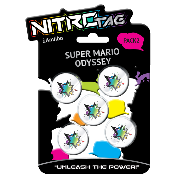 NitroTag Super Mario Odyssey Pack 2 - Codejunkies