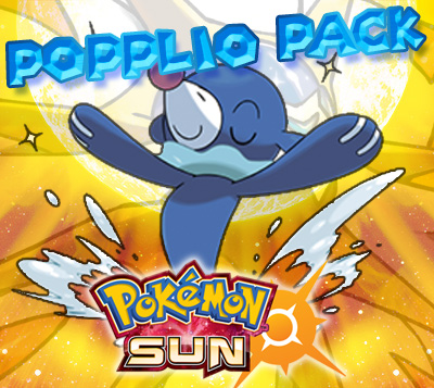 Popplio Prime Pack for Pokemon Sun (US)